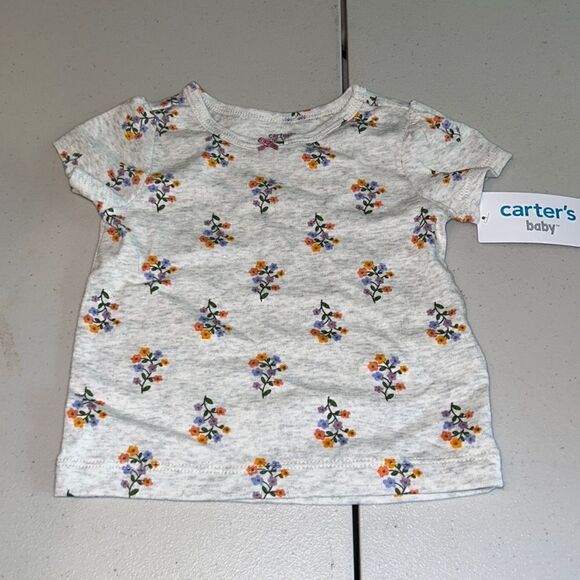 Nwt 6m carters flower T-shirt - Picture 1 of 1